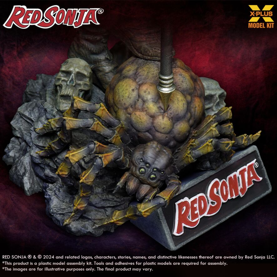 1/8 Scale Red Sonja Plastic Model Kit