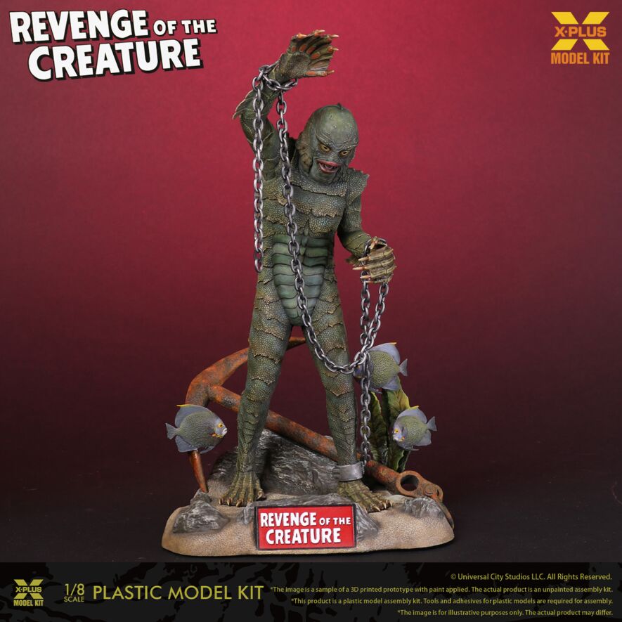 1&frasl;8 Scale Revenge of the Creature Plastic Model Kit