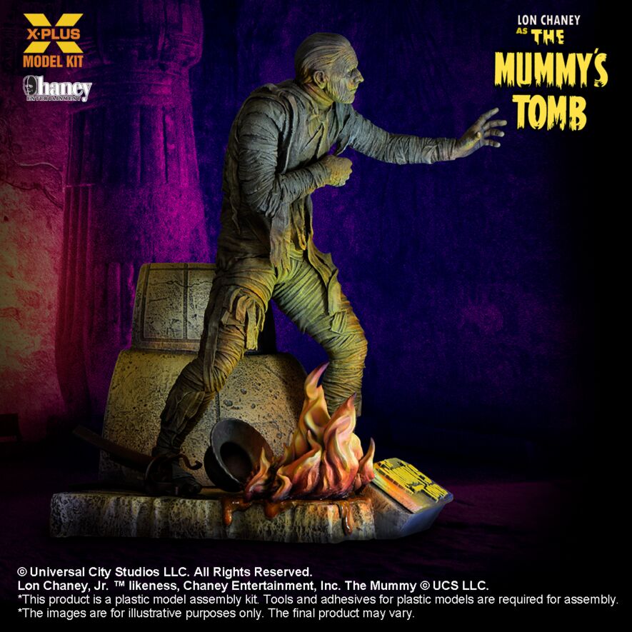 1/8 Lon Chaney, Jr. as Mummy Plastic Model Kit