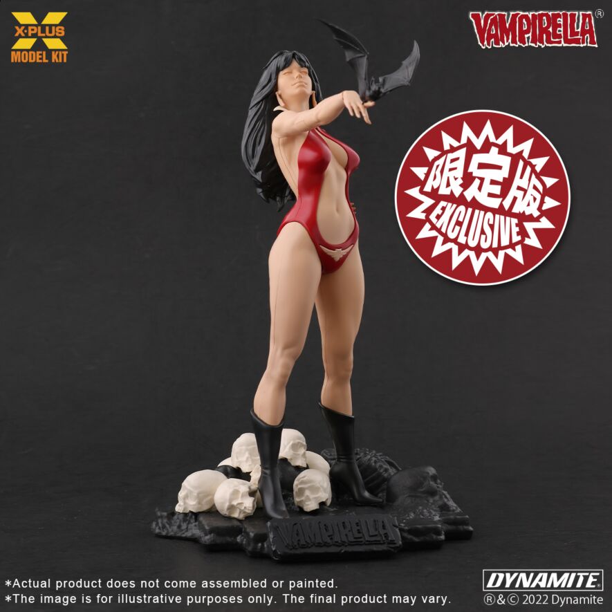1/8 Scale Vampirella Jose Gonzalez Edition Plastic Model Kit