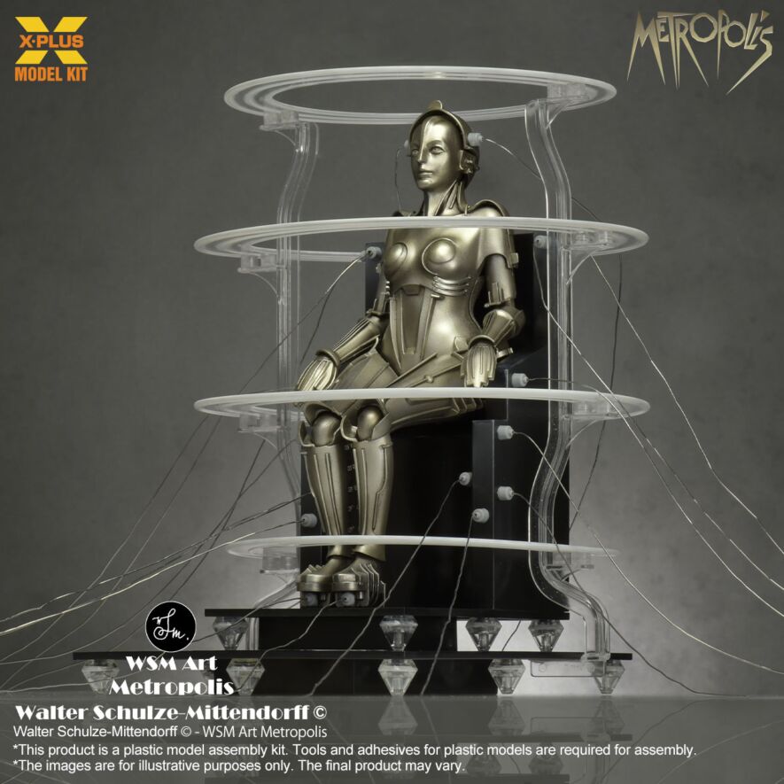 エクスプラス　Metropolis Maschinenmensch Silver Amazon.com: X-Plus - Metropolis Maschinenmensch Silver