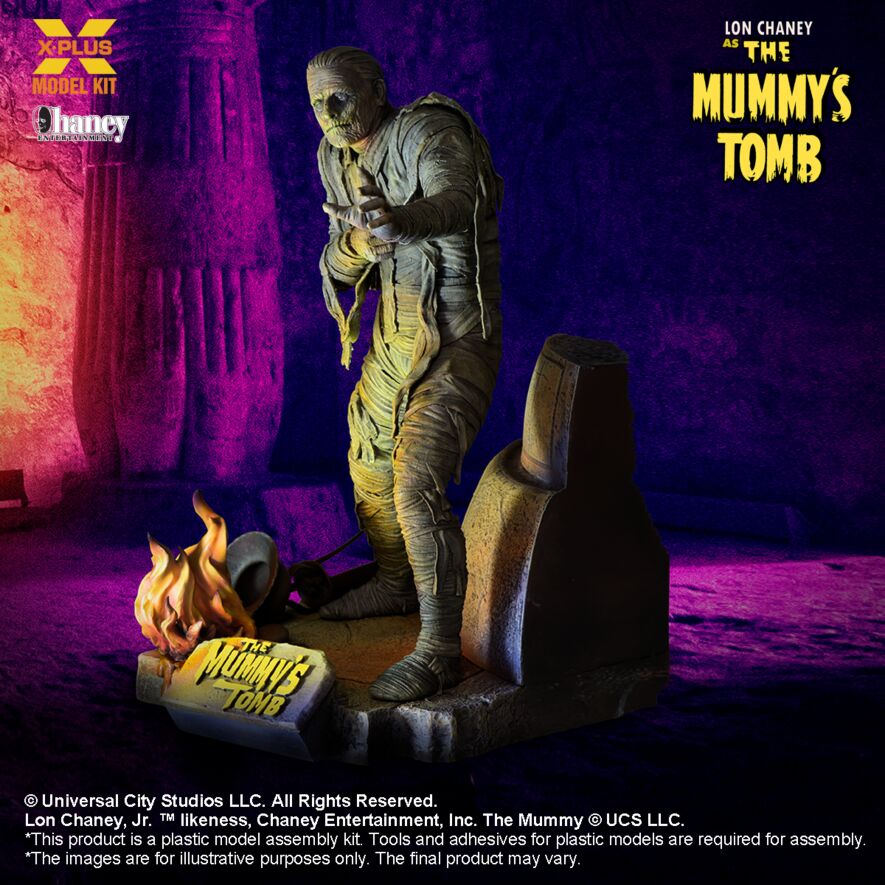 1/8 Lon Chaney, Jr. as Mummy Plastic Model Kit