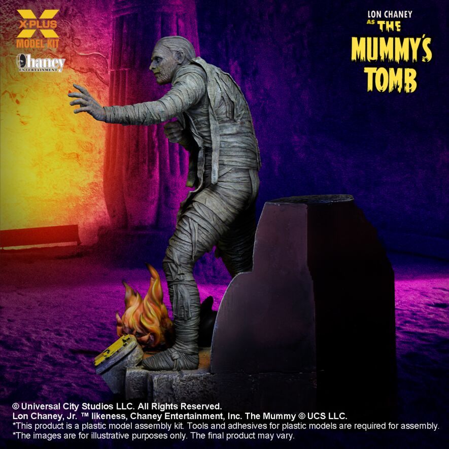 1/8 Lon Chaney, Jr. as Mummy Plastic Model Kit