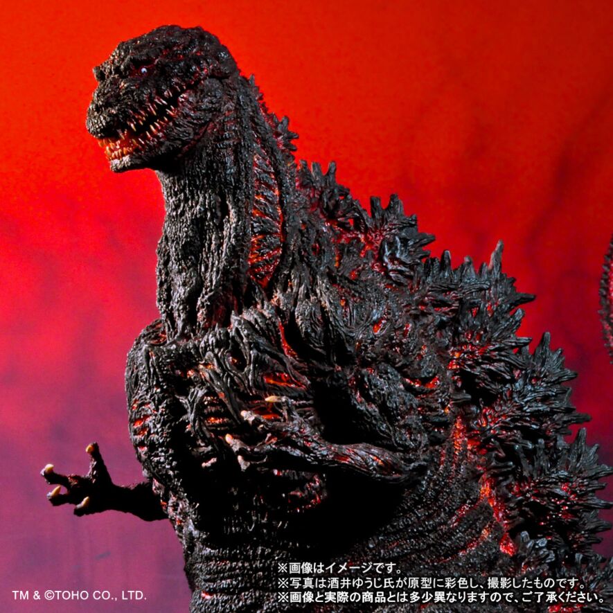 酒井ゆうじ  ゴジラ(2016) レッドクリアVer. 直筆サイン入 ワンダーフェスティバル2019冬 イベント限定品抽選販売のお知らせ