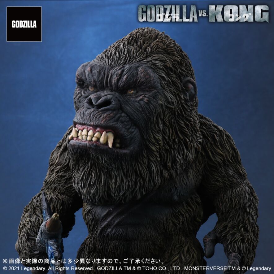 【美品】【当日発送】【匿名配送】【送料無料】デフォリアル　コング KONG FROM GODZILLA VS. KONG(2021)