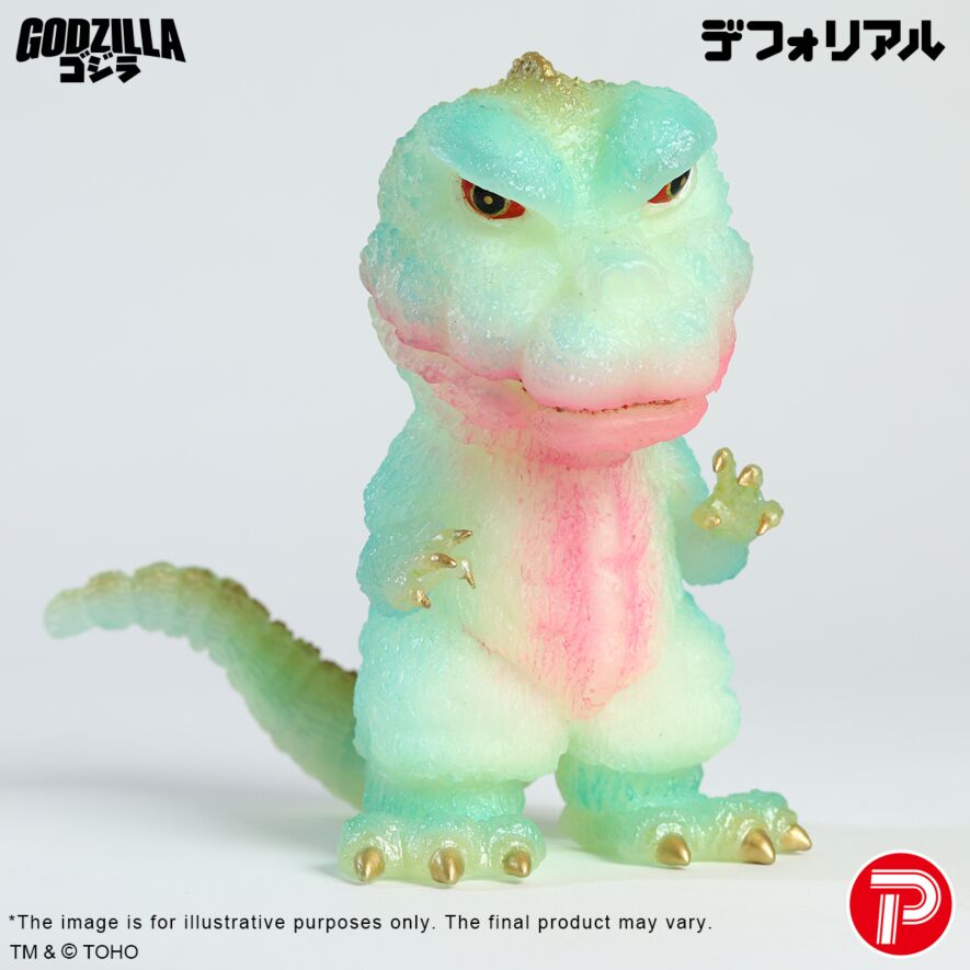 Godzilla vs. Hedorah glow-in-the-dark version set