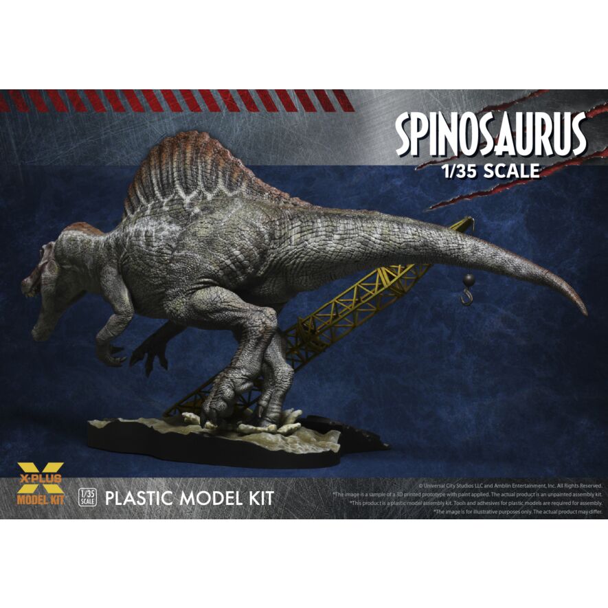 1/35 Scale Spinosaurus Plastic Model Kit
