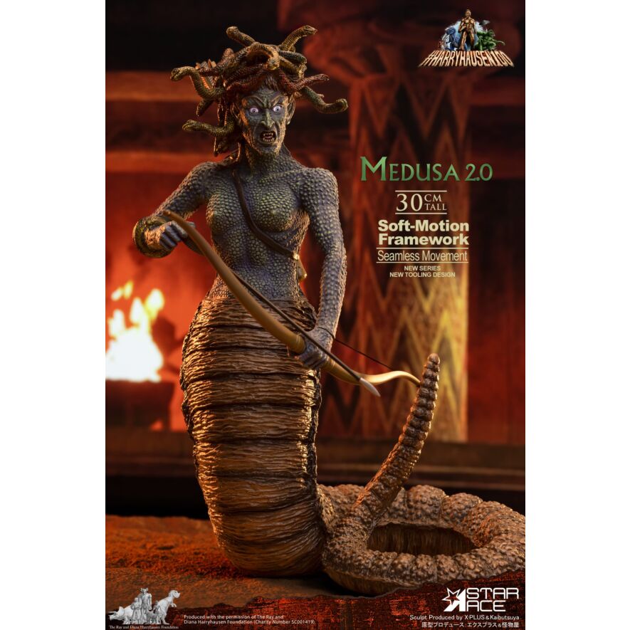 フィギュア神話シリーズ、、メデューサ ギリシャ神話【恐ろしくも美しい 女神メデューサ】 ☆動画あり 日本初