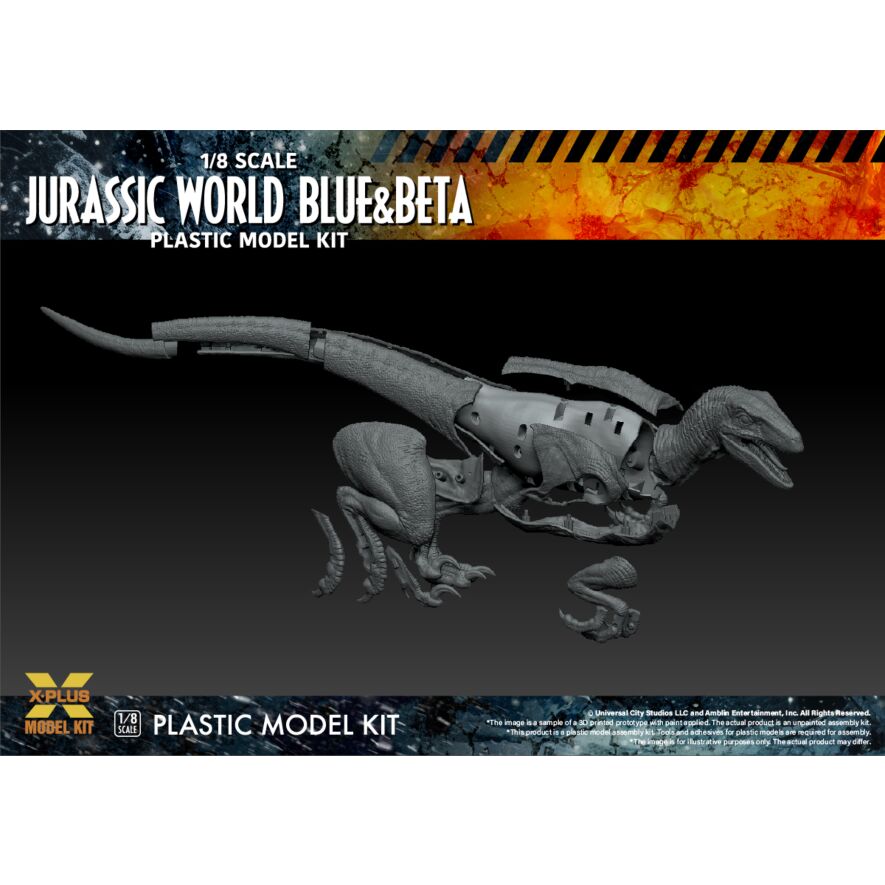 1/8SCALE JURASSIC WORLD: DOMINION VEROCIRAPTOR ”BLUE”＆”BETA