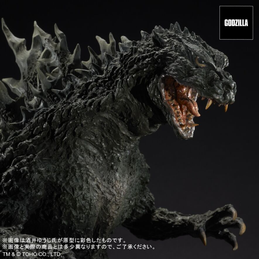 ゴジラ2000 ミレニアム ひな形レプリカ ソフビ版