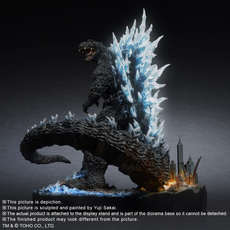 Yuji Sakai Best Works Selection Godzilla(2004) Poster Version