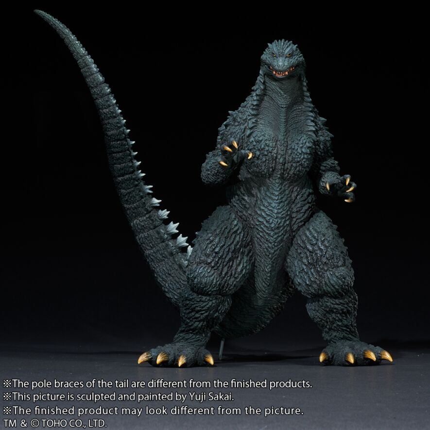 THE GODZILLA COLLECTION 未開封 Yuji Sakai Modeling collection Godzilla(2002) “battle in the storm”