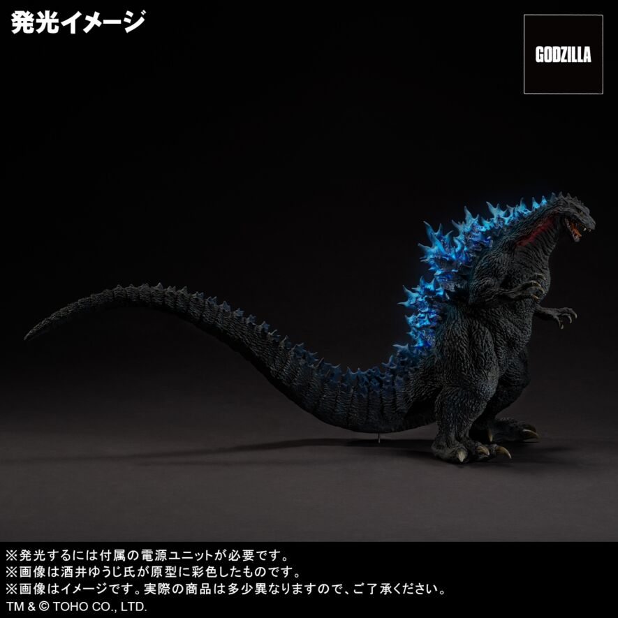 東宝大怪獣シリーズ 酒井ゆうじ造形コレクション ゴジラ2000ミレニアムひな形検討用モデルバージョン 少年リック限定版