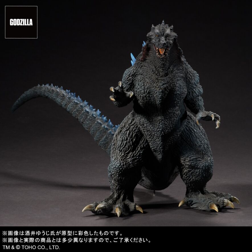 東宝大怪獣シリーズ 酒井ゆうじ造形コレクション ゴジラ2000ミレニアムひな形検討用モデルバージョン 少年リック限定版