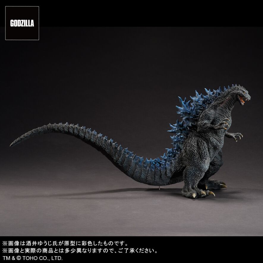 東宝大怪獣シリーズ 酒井ゆうじ造形コレクション ゴジラ2000ミレニアムひな形検討用モデルバージョン 少年リック限定版