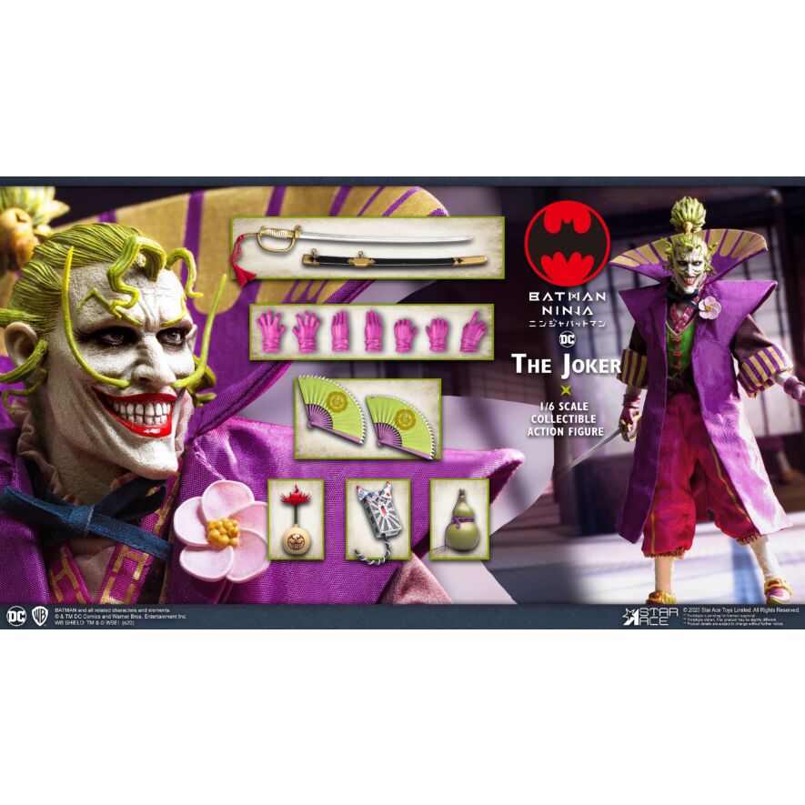 Star Ace Toys 1/6 忍者バットマン JOKER 可動フィギュア STAR ACE Toys 1/6 Scale SA0078 Batman Ninja Joker Action