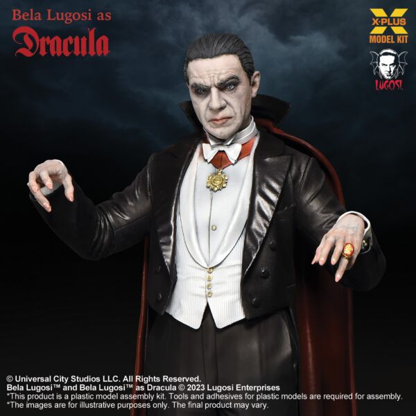 1/8 Scale Bela Lugosi as Dracula Plastic Model Kit