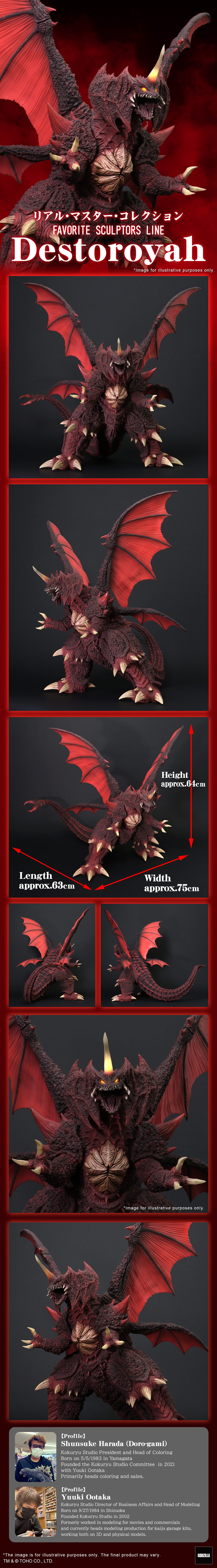 X-PLUS Destoroyah (Perfect Form) フィギュア Amazon.com: TAMASHII NATIONS - Godzilla - Destroyah Perfect