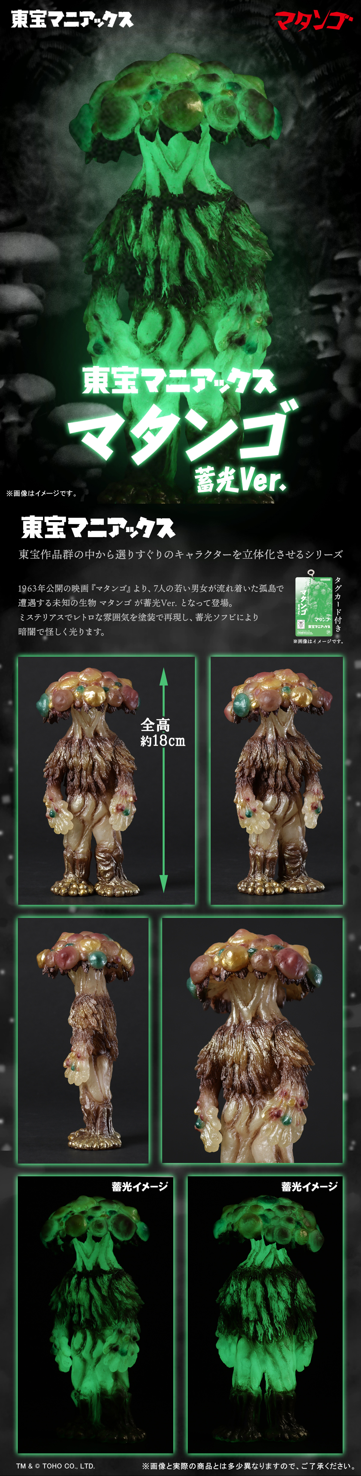 マタンゴ 蓄光Ver.